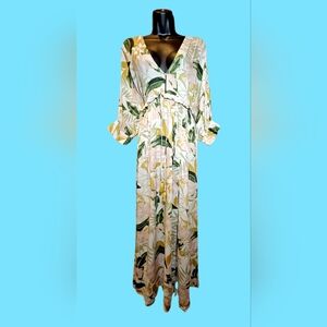 Aakaa Multicolor Floral Dress
